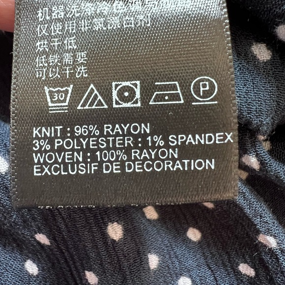 ⭐️ Anthropologie Navy Nia Sleeveless Tunic Tank Top MEDIUM - Picture 11 of 12